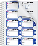 TAB-Expiring Visitor Badge Sign-In Book
